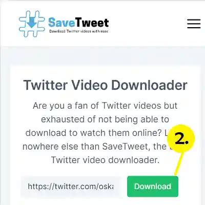 savetweet video|extract video from tweet.